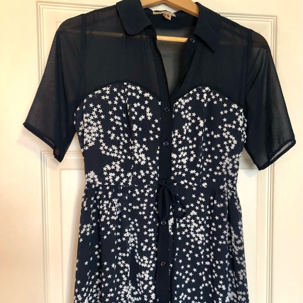 Vera Wang - Princess star pattern dress